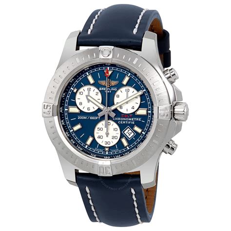 breitling colt blue band|breitling colt chrono.